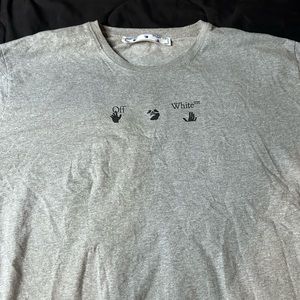 Off-White Dripping Arrows Long Sleeve T-Shirt